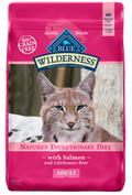 Blue Buffalo Wilderness High-Protein Grain-Free Adult Salmon Recipe Dry Cat Food