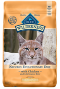 Blue Buffalo Wilderness High-Protein Grain-Free Adult Weight Control Chicken Recipe Dry Cat Food, 11-lb