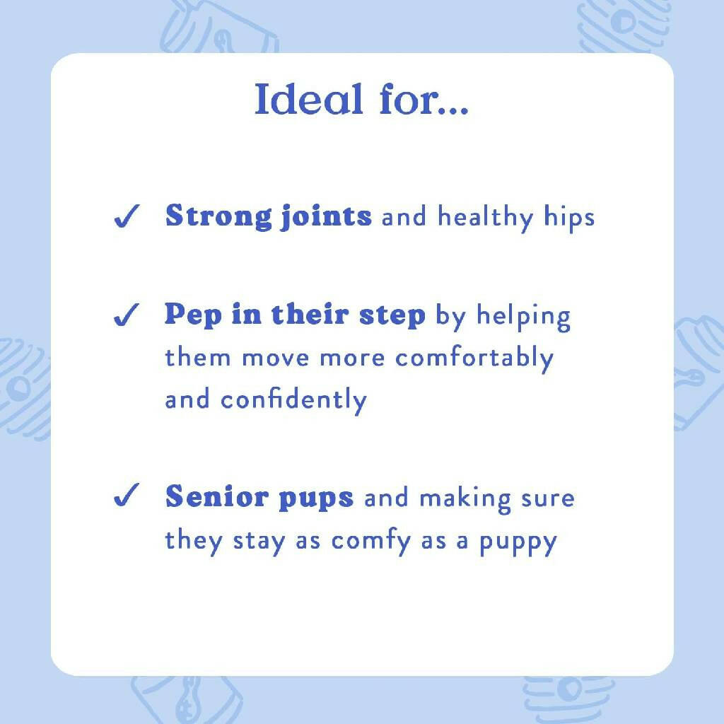 Bocce's Bakery Hip & Joint Supplement for Dogs (60 Soft Chews)