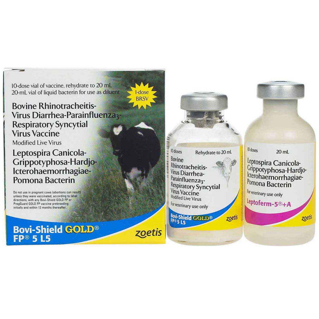 Bovi-Shield Gold FP 5 L5 Cattle Vaccine