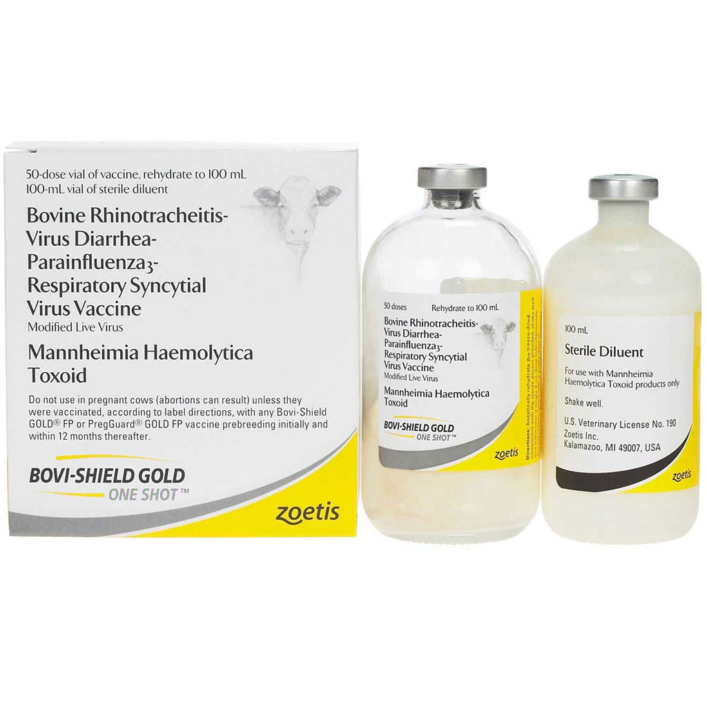 Bovi-Shield Gold One Shot Cattle Vaccine