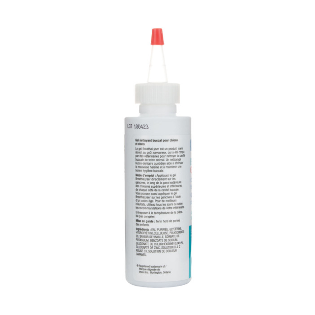 Breathalyser Oral Gel for Dogs & Cats (120ml)