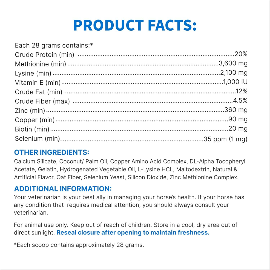 Calxequin Daily Hoof Support Pellets For Horses (1260 grams)