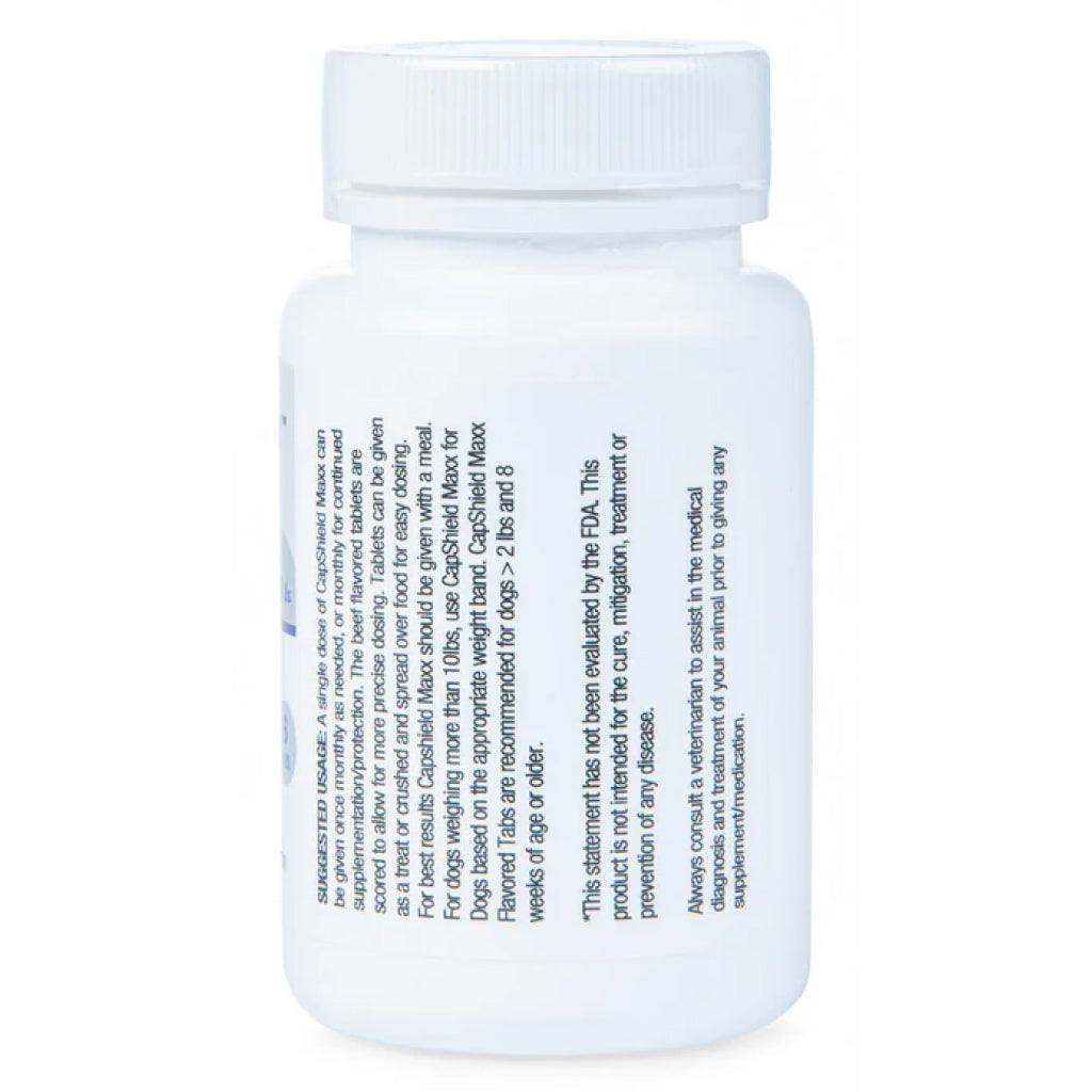 CapShield Maxx Flea Protection Flavored Tablets for Dogs