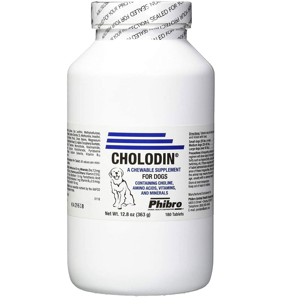 Cholodin Canine Chewable Tablets