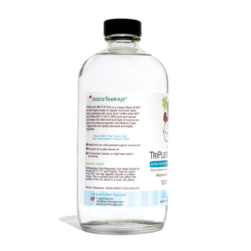 Cocotherapy TriPlex MCT-3 Oil for Dogs, Cats & Birds