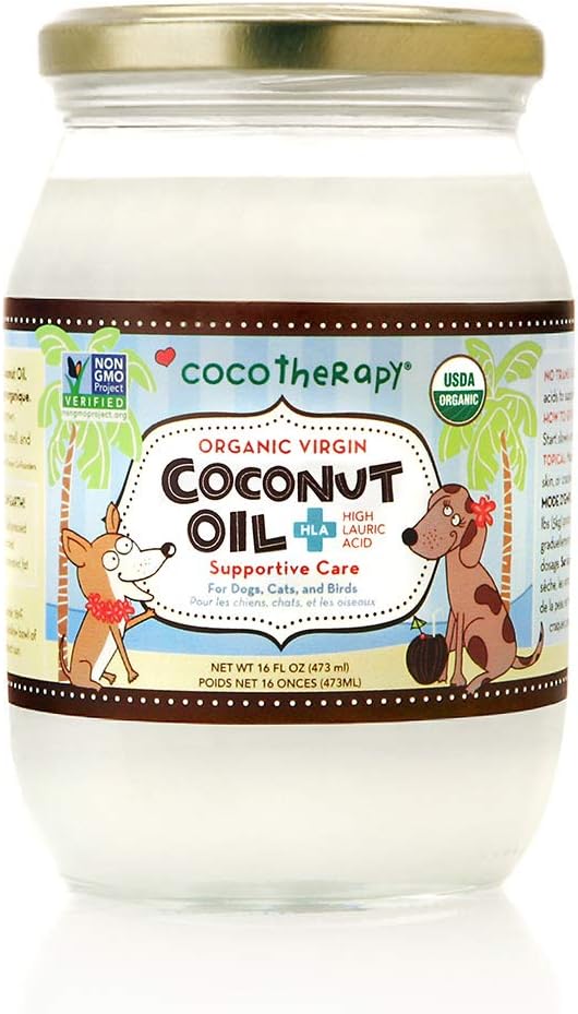 Cocotherapy Virgin Coconut Oil Supportive Care for Dogs, Cats & Birds