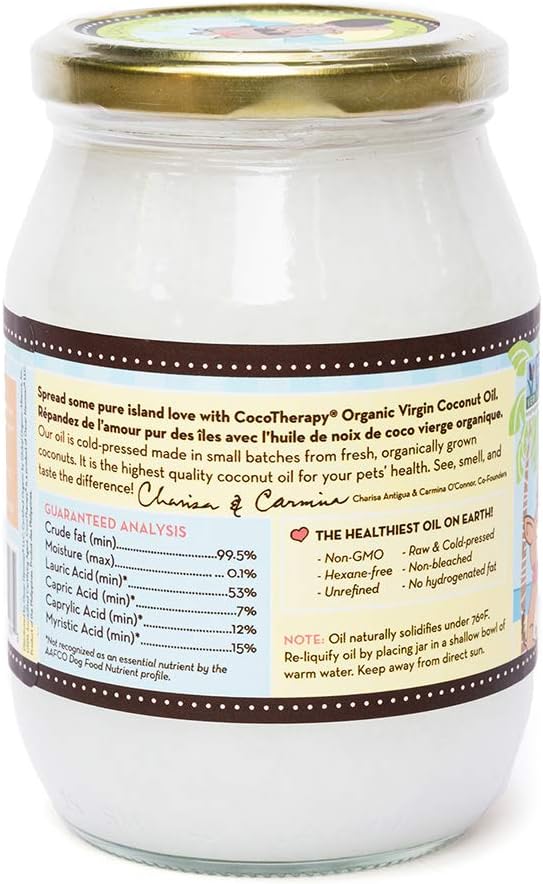 Cocotherapy Virgin Coconut Oil Supportive Care for Dogs, Cats & Birds