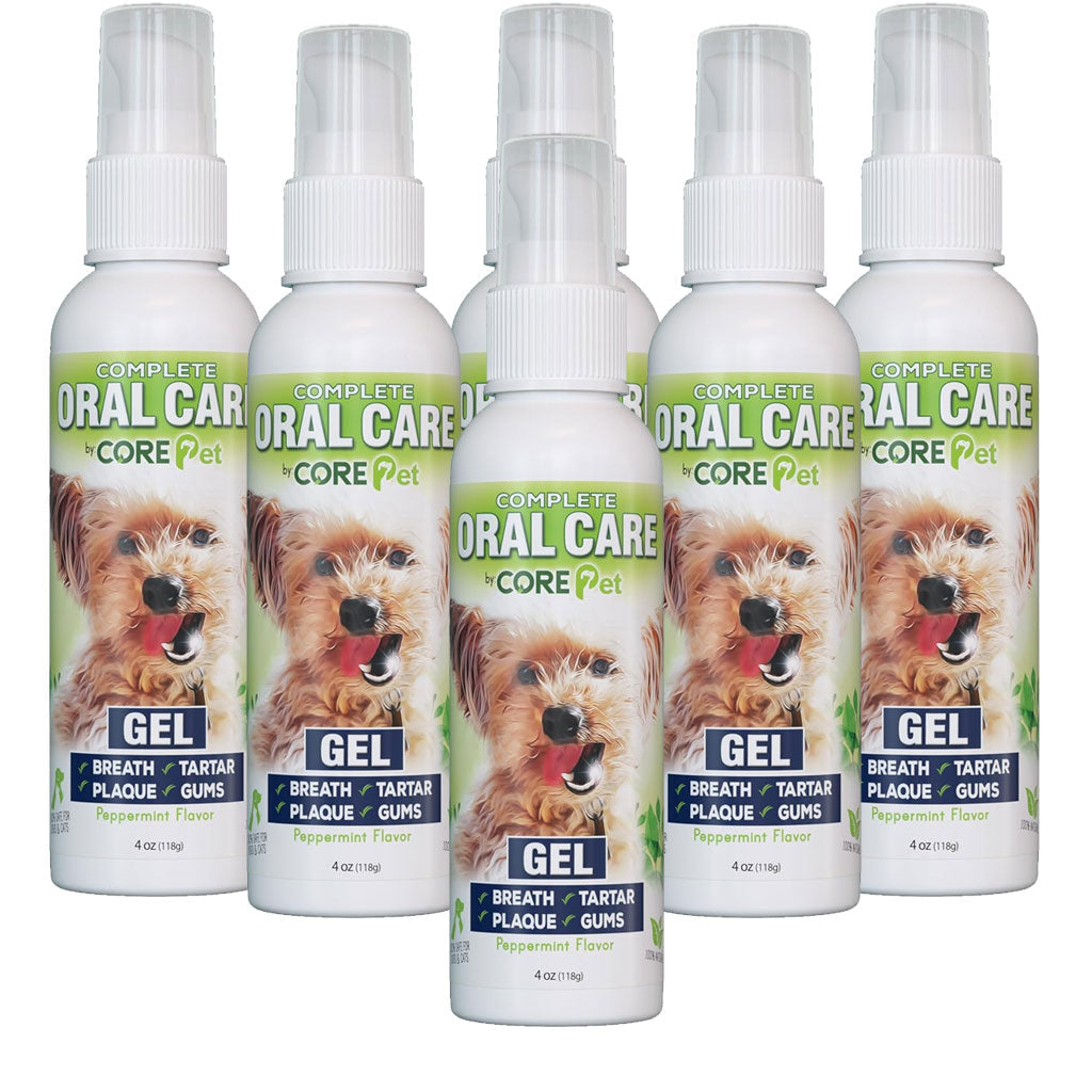 Core Pet Complete Oral Care Gel for Dogs & Cats - Peppermint, 4-oz
