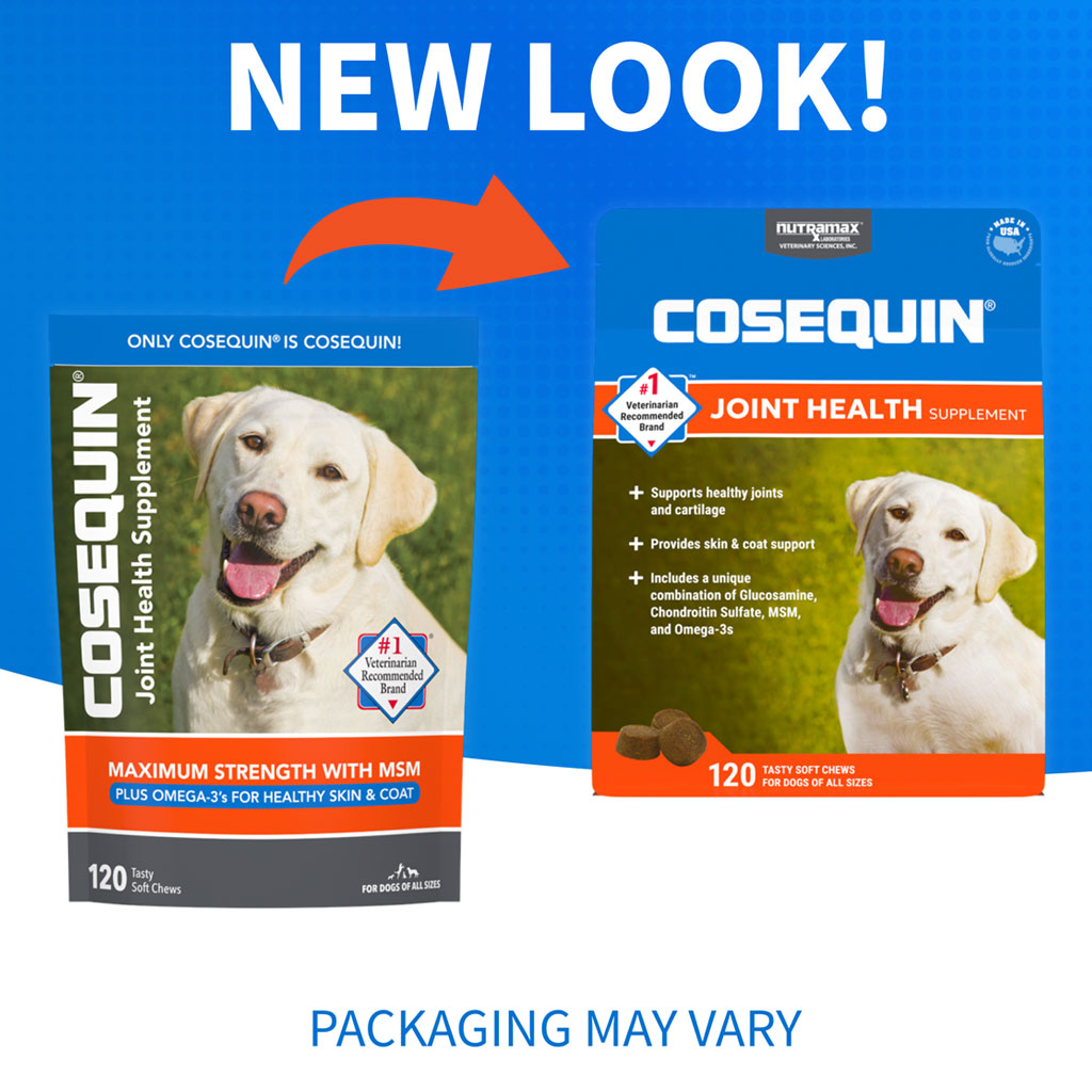 Cosequin® Maximum Strength With MSM PLUS Omega-3s