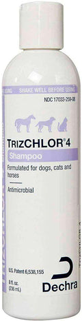 Dechra TrizChlor 4 Antibacterial Shampoo for Dogs, Cats & Horses