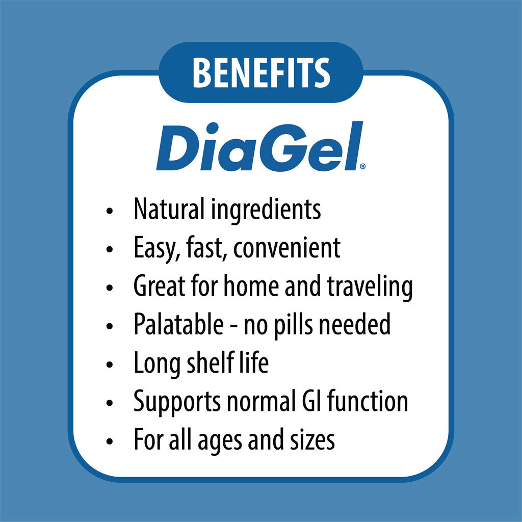 DiaGel Anti-Diarrheal Gel for Medium Dogs (3 ml)
