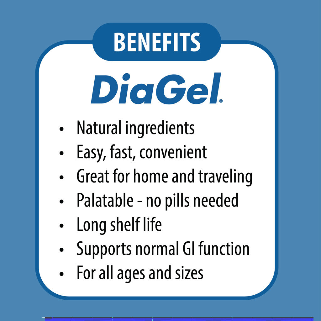 DiaGel Anti-Diarrheal Gel for Small Dogs (1 ml)