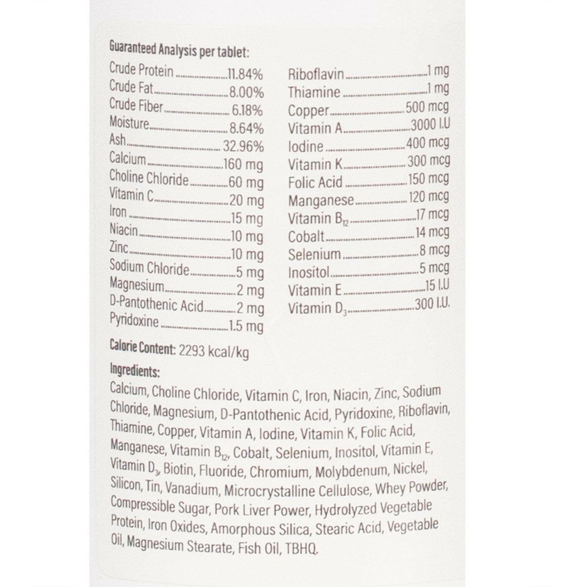 Doc Roy's Daily Care Extra Canine Extra Strength Multivitamin with Minerals for Dogs