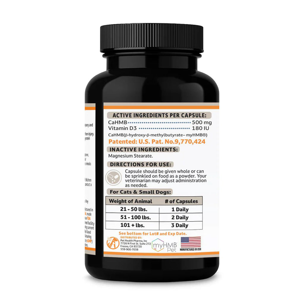 Doggy Naturals MuscleX Advance Muscle Development for Dogs & Cats, 90 capsules