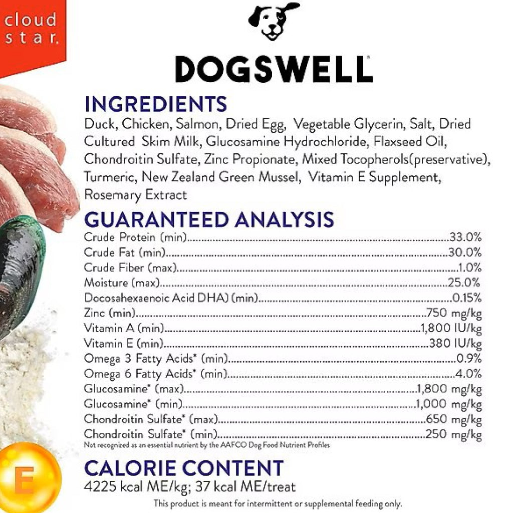 Dogswell Senior Health Mini Soft Strips Duck Recipe Treats For Dogs