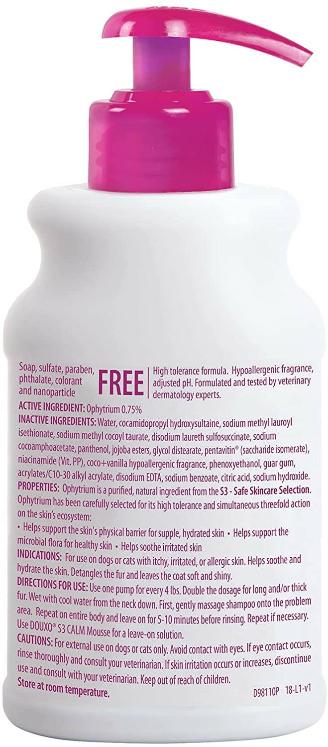 Douxo S3 Calm Soothing Shampoo for Itchy & Irritated Skin