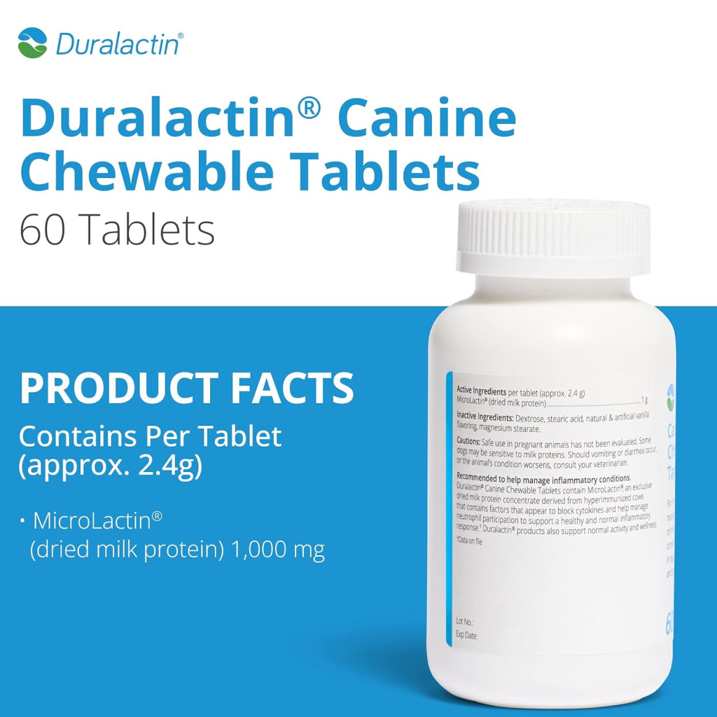 Duralactin Canine Chewable for Dogs