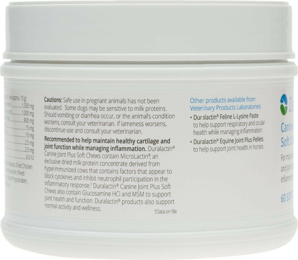 Duralactin Canine Joint Plus Soft Chews