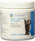 Duralactin Feline + Fatty Acids Joint Health & Inflammation Soft Chews for Cats, 60-count