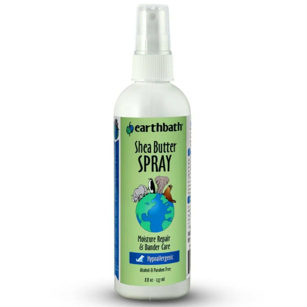 Earthbath Hypoallergenic Shea Butter Spray for Dogs & Cats (8 oz)
