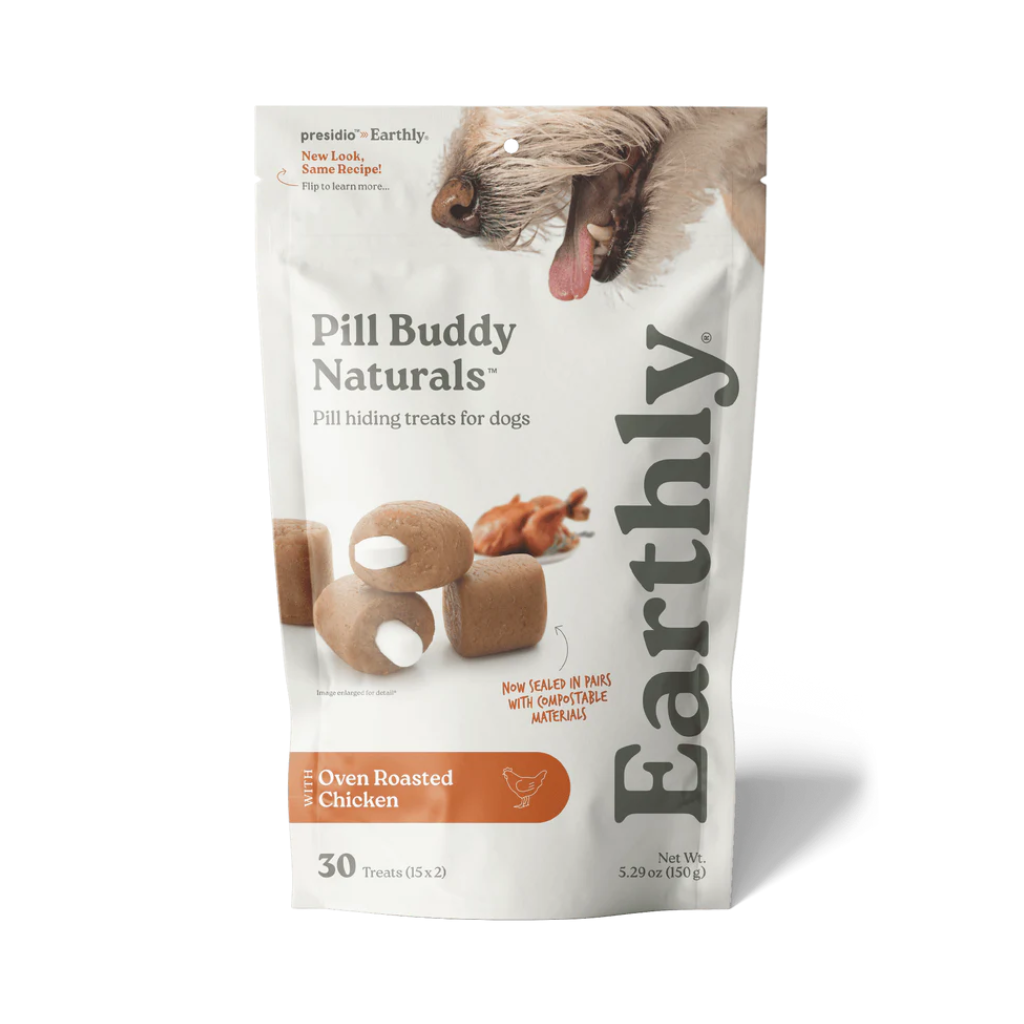Earthly Pet Pill Buddy Naturals Pill Hiding Treats for Dogs