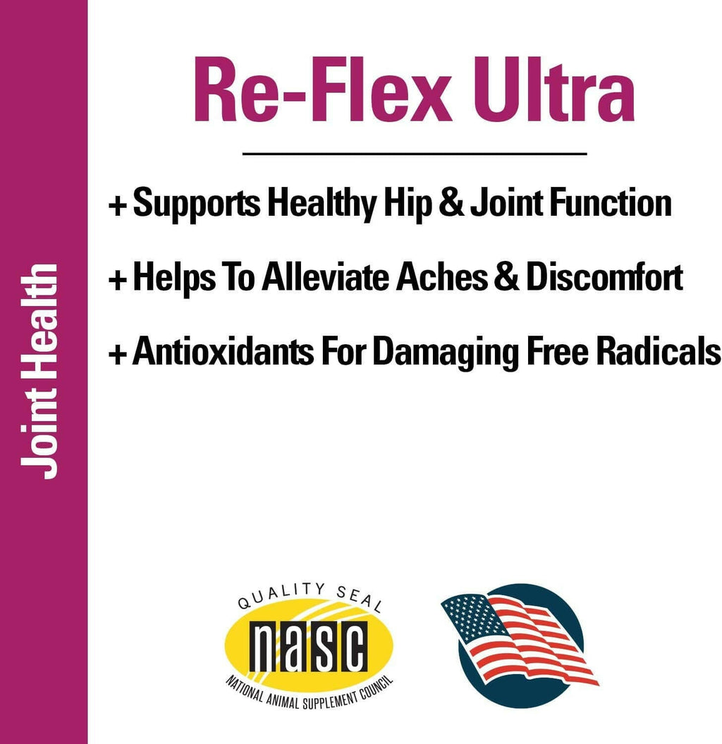 Re-Flex Ultra Strength Joint Support For Dogs (120 Chew Tabs)