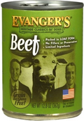 Evangers 100% Beef Classic Canned Dog Food, 13-oz, case of 12
