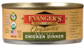 Evangers Organic Braised Chicken Canned Cat Food