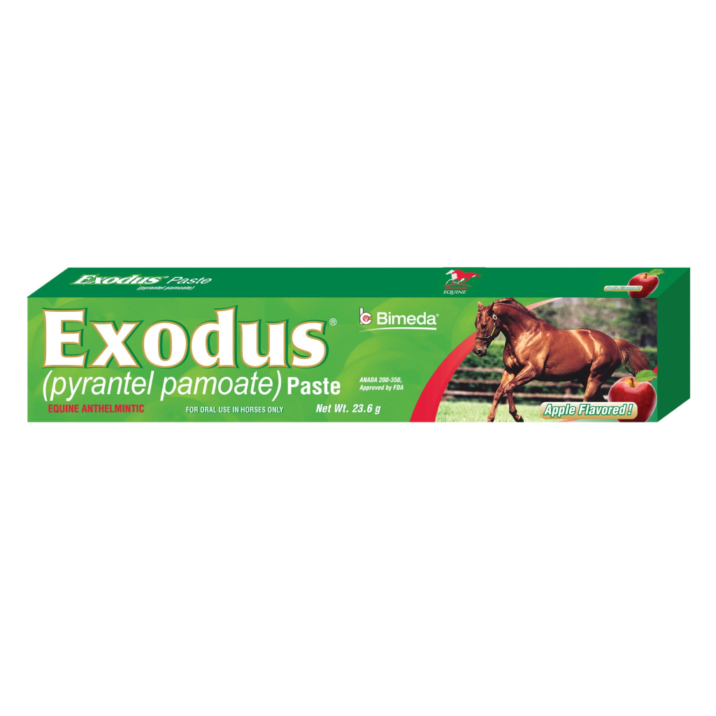 Exodus (pyrantel Pamoate) Equine Paste (23.6 g)