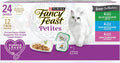 Fancy Feast Petites In Gravy Variety Pack Wet Cat Food (24 servings)