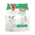 Fancy Feast Purely Natual Hand-Selected Chicken Cat Treats (10 pouches)