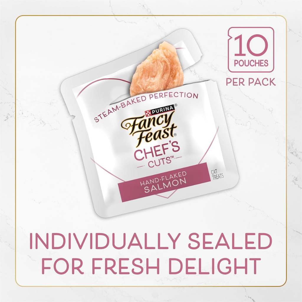 Fancy Feast Purely Natural Cat Treat Variety Pack (10 pouches)