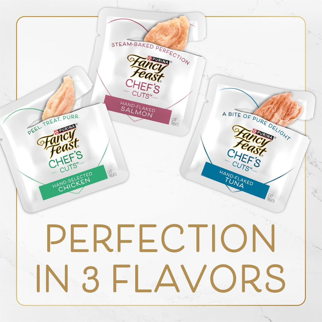 Fancy Feast Purely Natural Cat Treat Variety Pack (10 pouches)