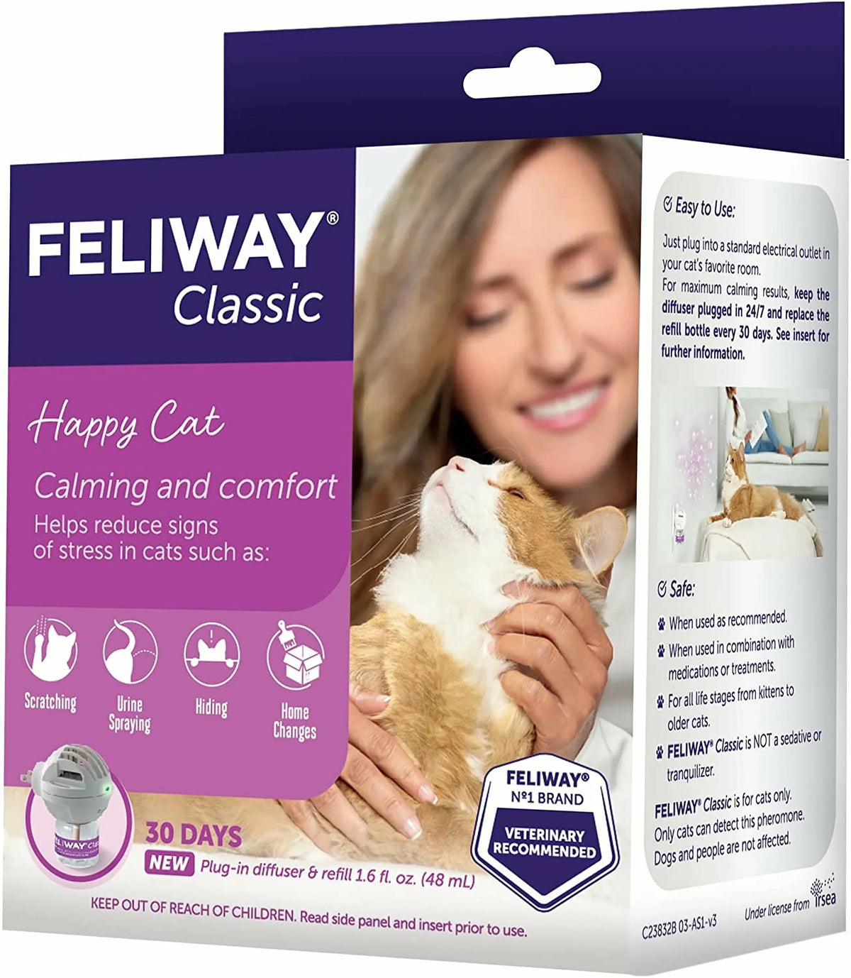 Feliway Classic 30 Day Starter Kit for Cats
