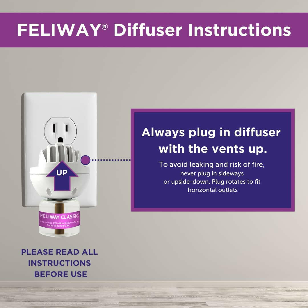 Feliway Classic Diffuser Refill for Cats