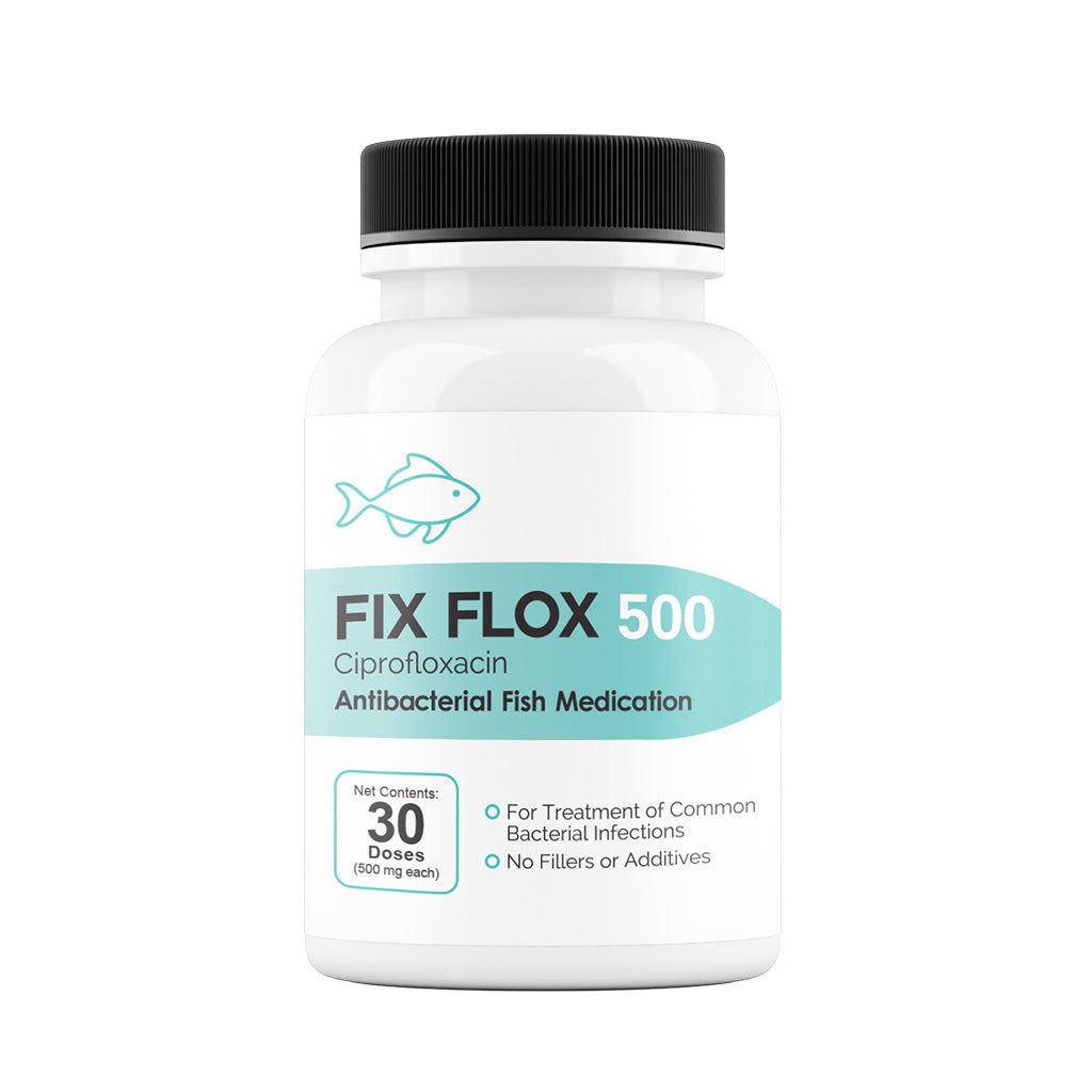 Fix Flox (Ciprofloxacin) Tablets Fish Antibiotics