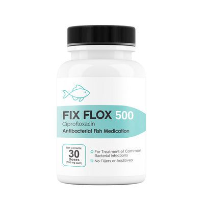 Fix Flox (Ciprofloxacin) Tablets Fish Antibiotics