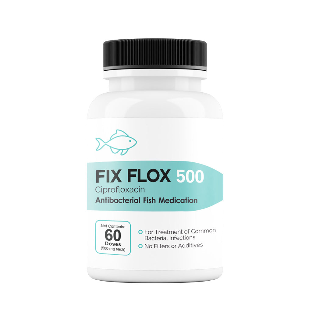 Fix Flox (Ciprofloxacin) Tablets Fish Antibiotics