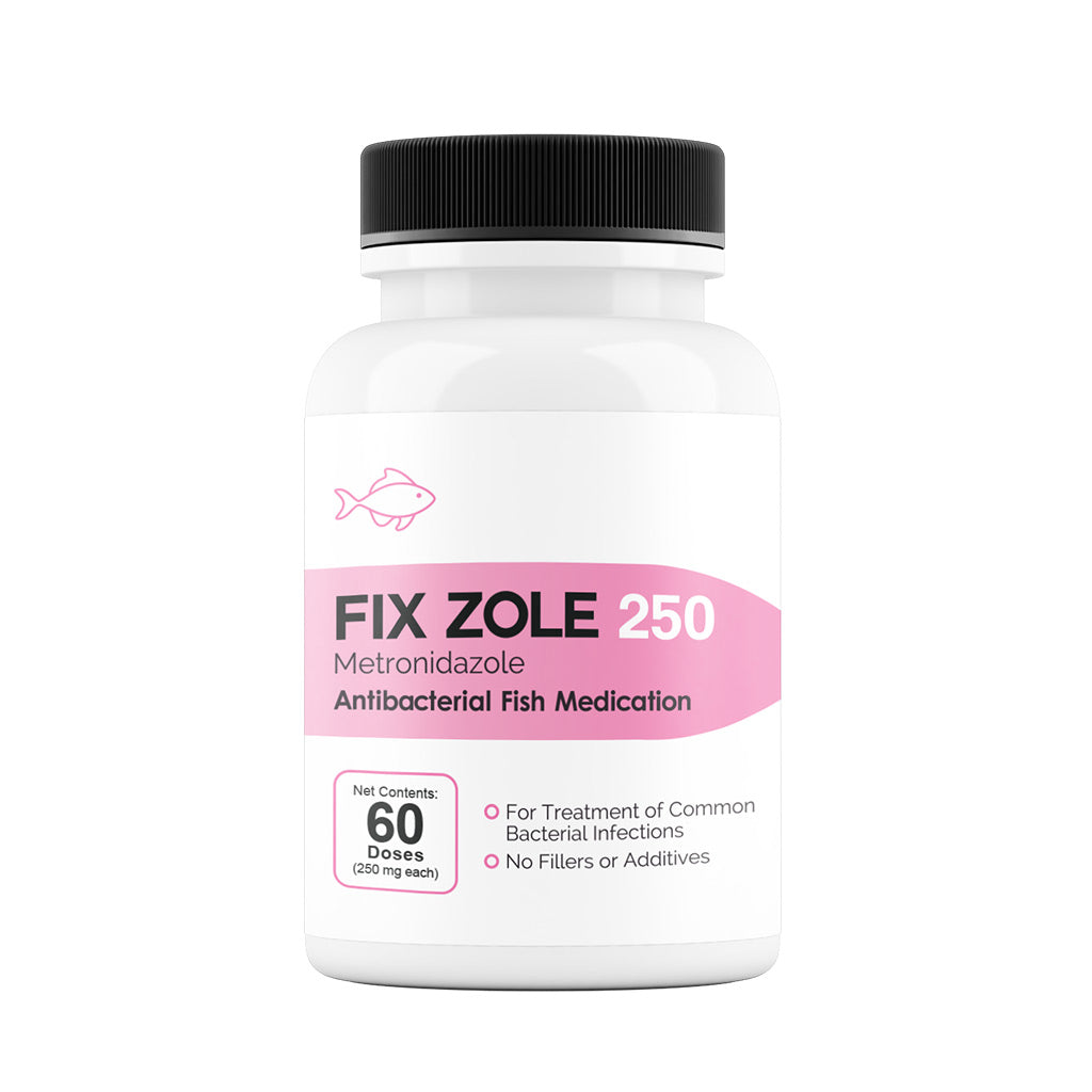 Fix Zole (Metronidazole) Tablets Fish Antibiotics