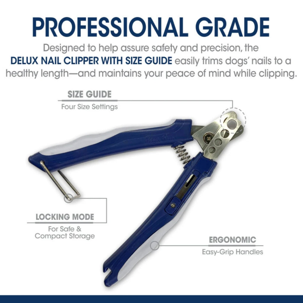 Four Paws Magic Coat Professional Series Deluxe Nail Clipper For Dogs - With Size Guide