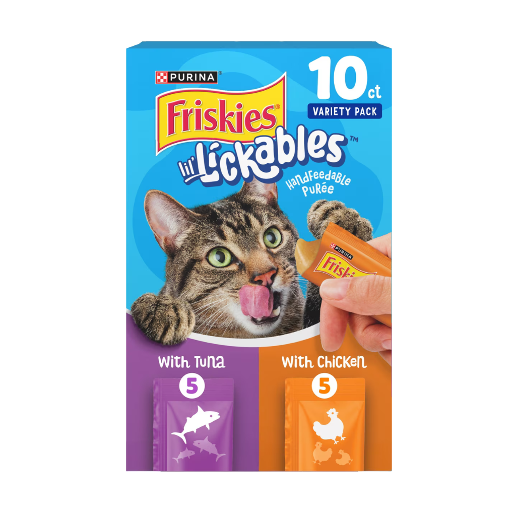 Friskies lil' Lickables Tuna & Chicken Variety Pack Lickable Cat Treats (10 ct)