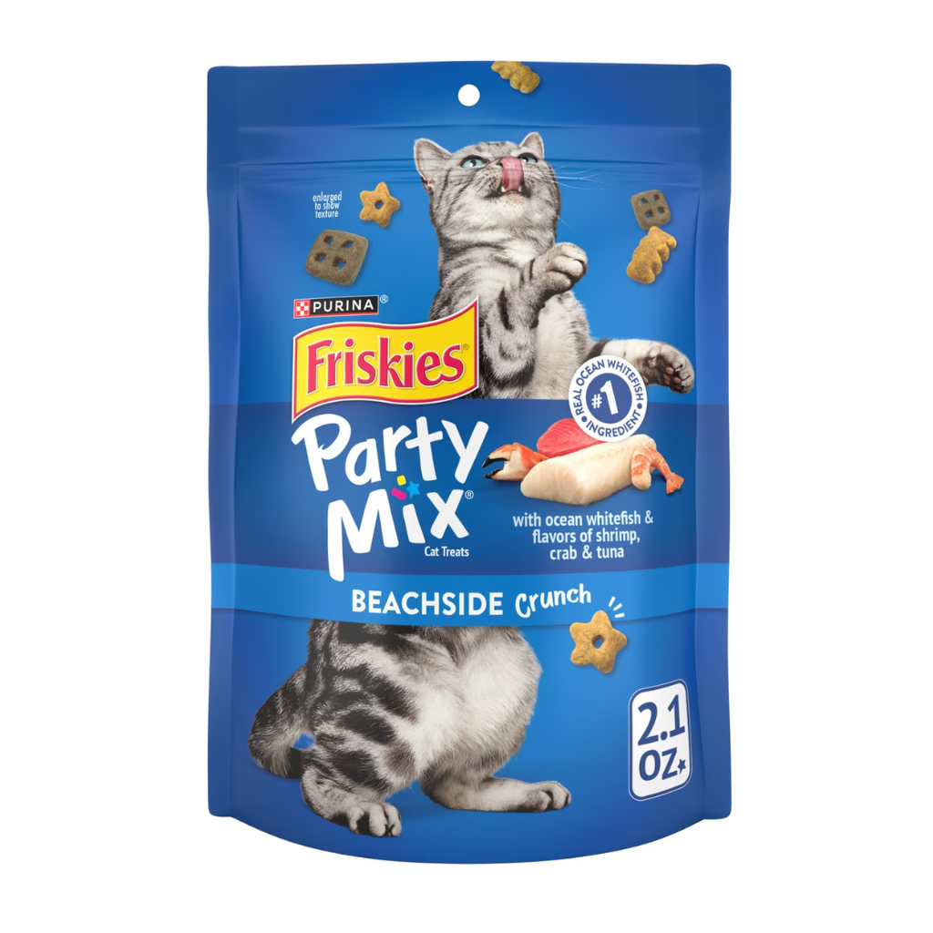 Friskies Party Mix Beachside Crunch Cat Treats