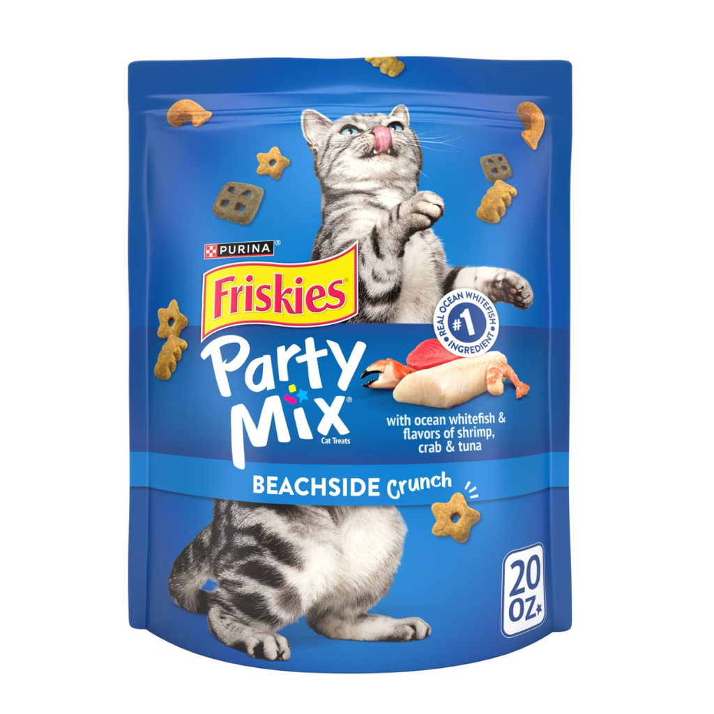 Friskies Party Mix Beachside Crunch Cat Treats