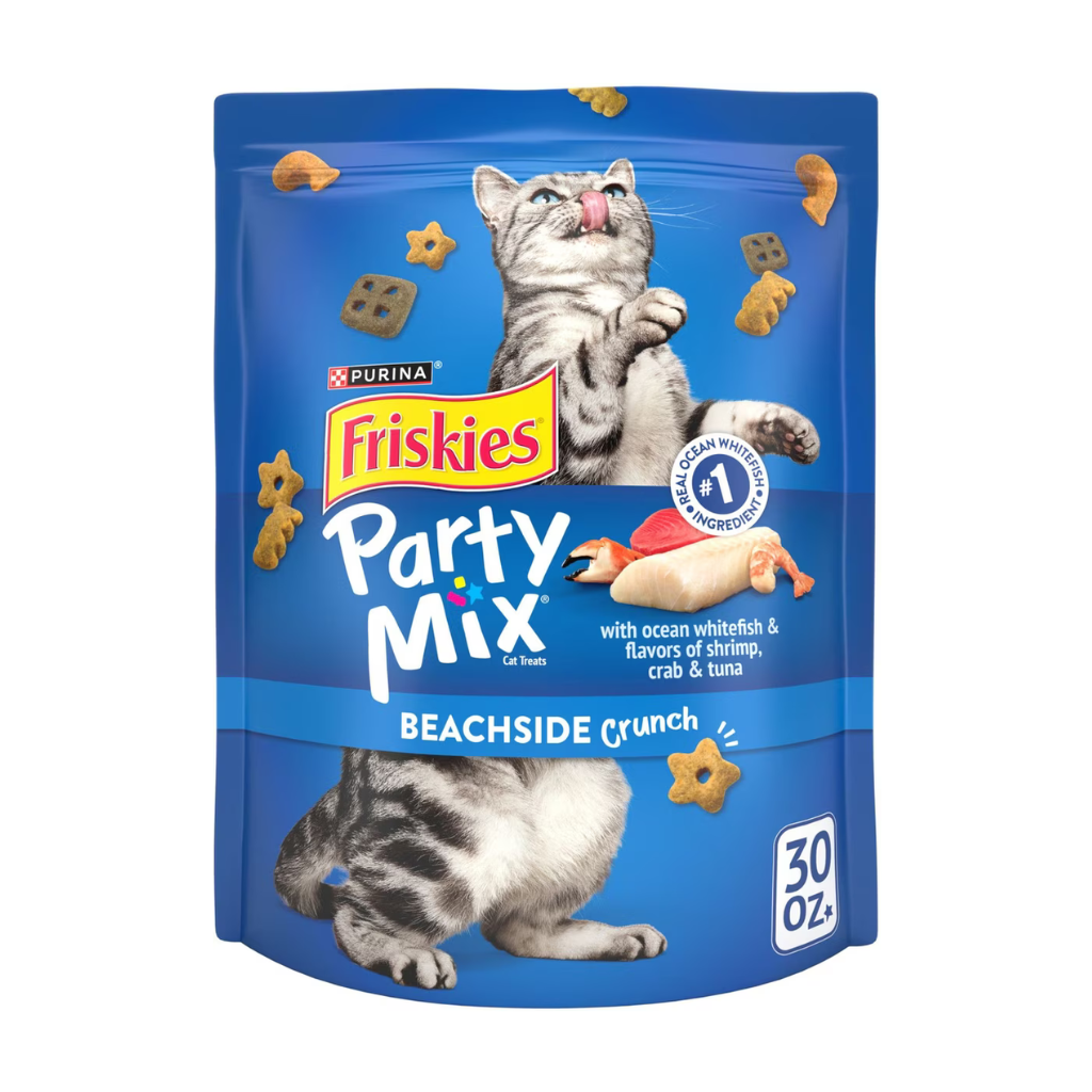Friskies Party Mix Beachside Crunch Cat Treats