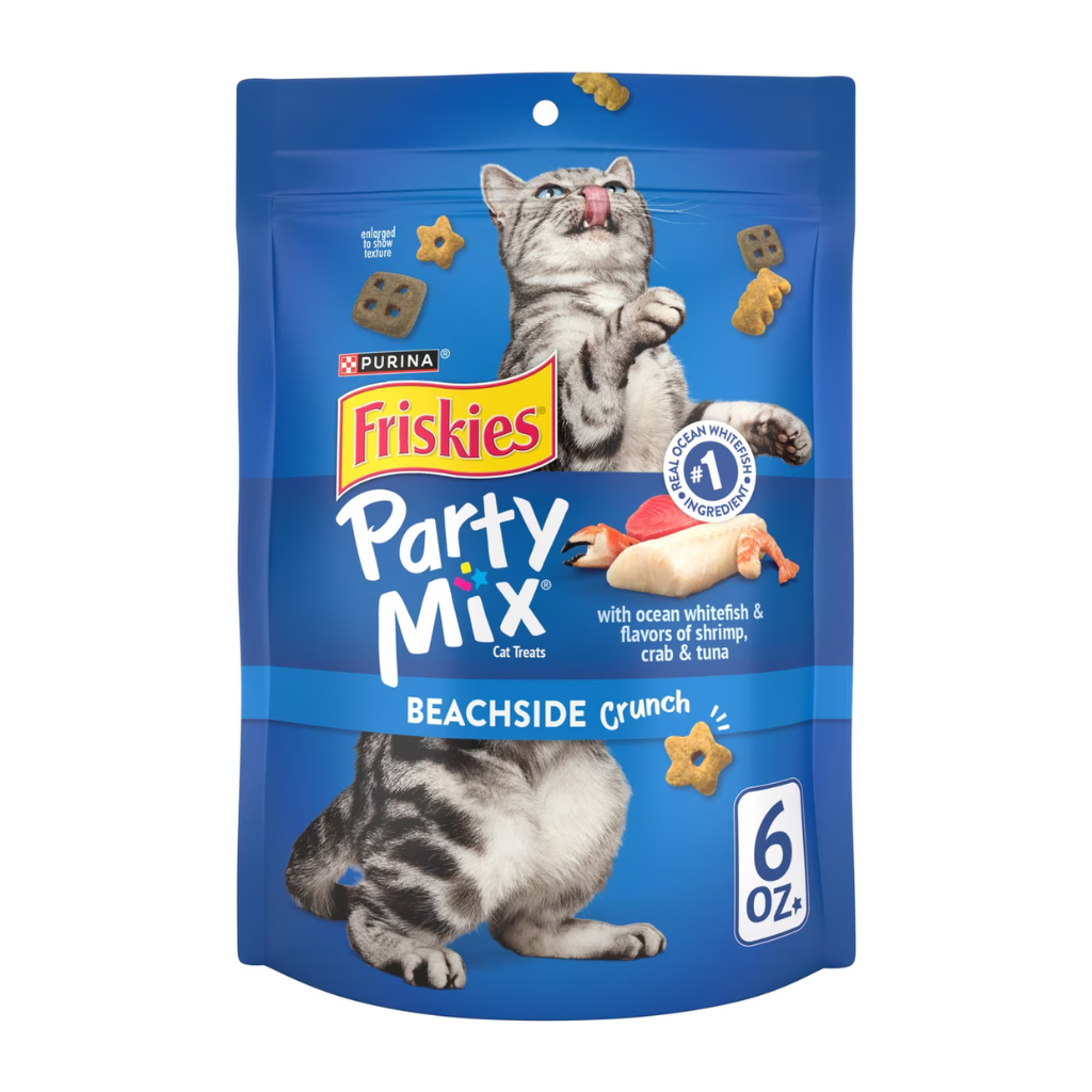 Friskies Party Mix Beachside Crunch Cat Treats