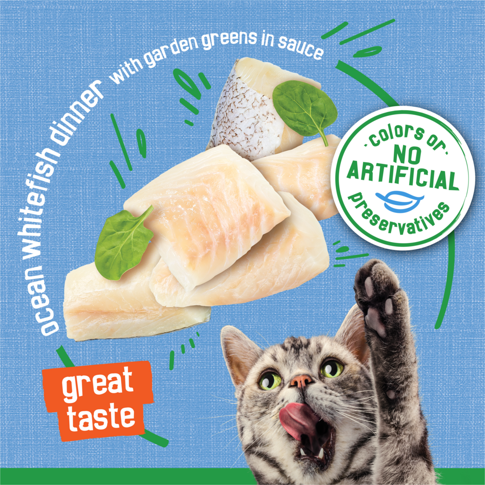 Friskies Selects Indoor Flaked Ocean Whitefish Canned Cat Food, 5.5-oz, case of 24