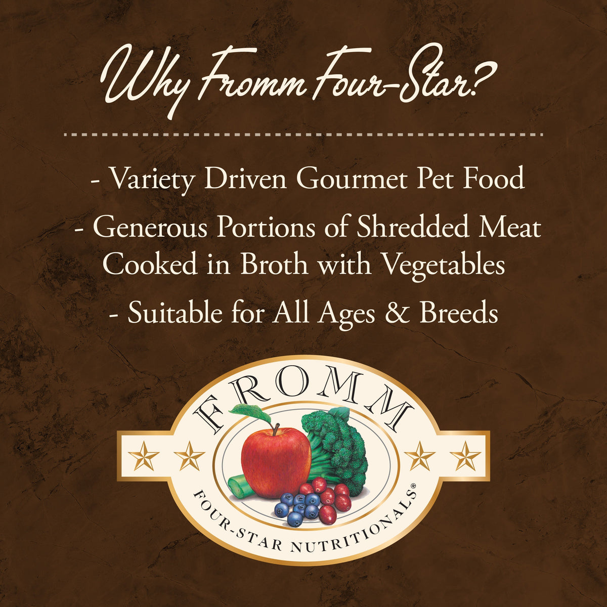 Fromm Four-Star Shredded Chicken in Gravy Entree Wet Food for Cats