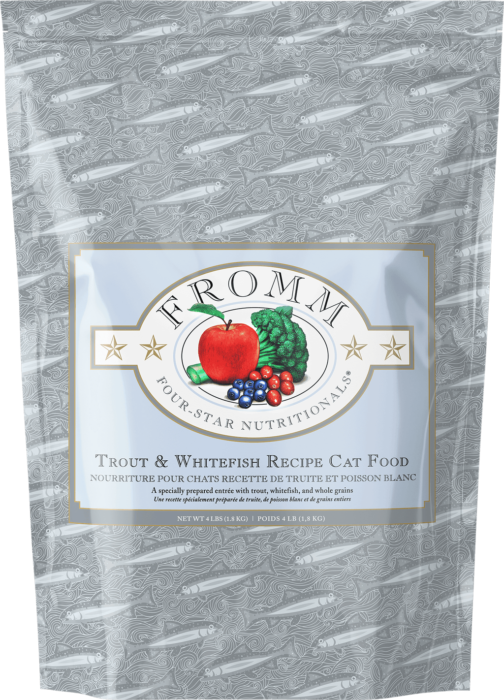 Fromm Four-Star Trout & Whitefish Recipe Dry Cat Food