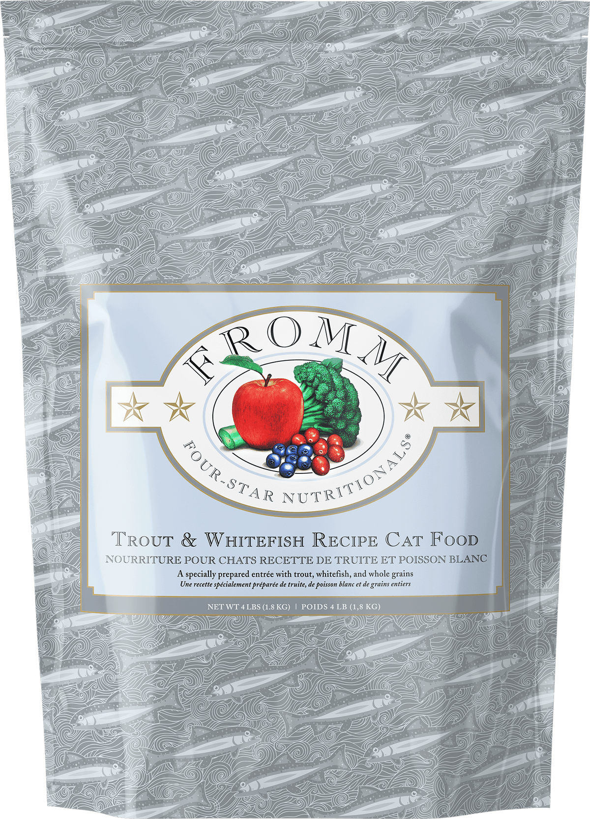 Fromm Four-Star Trout & Whitefish Recipe Dry Cat Food